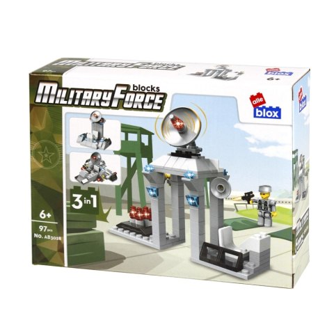 Klocki konstrukcyjne 97 elementów Military alleBLOX 492859
