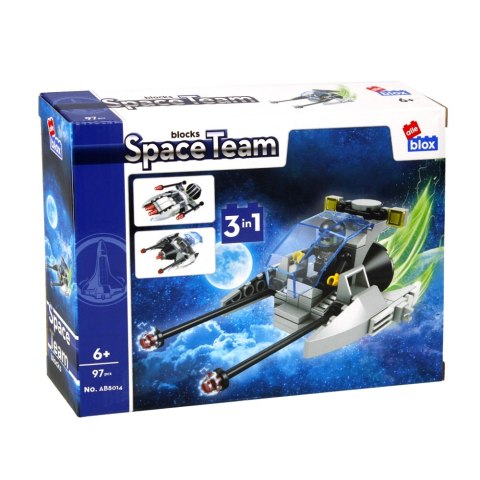 Klocki konstrukcyjne 97 elementów Space alleBLOX 492884