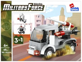 Klocki konstrukcyjne 98 elementów Military alleBLOX 492857