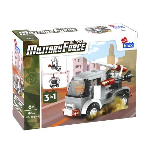Klocki konstrukcyjne 98 elementów Military alleBLOX 492857