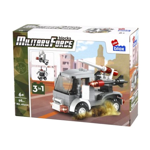 Klocki konstrukcyjne 98 elementów Military alleBLOX 492857