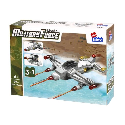 Klocki konstrukcyjne 99 elementów Military alleBLOX 492852