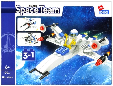 Klocki konstrukcyjne 99 elementów Space alleBLOX 492881