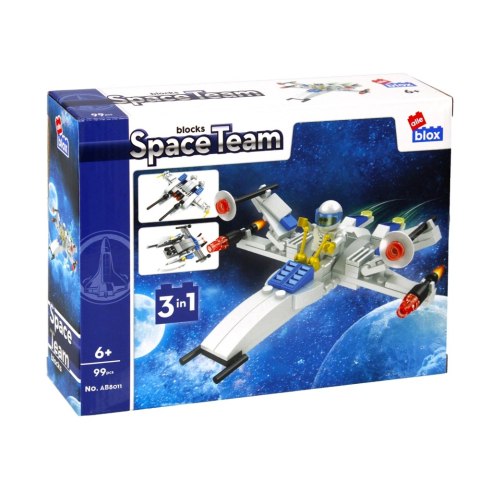 Klocki konstrukcyjne 99 elementów Space alleBLOX 492881