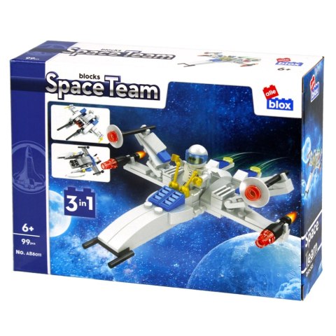 Klocki konstrukcyjne 99 elementów Space alleBLOX 492881