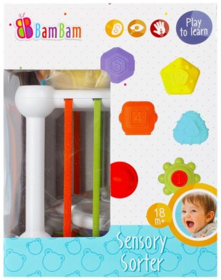 Klocki sensoryczne z akcesoriami BAM BAM 492760
