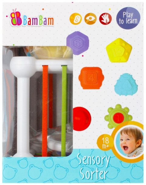 Klocki sensoryczne z akcesoriami BAM BAM 492760