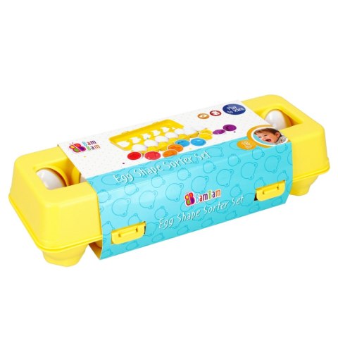 Zabawka edukacyjna sorter Jajka BAM BAM 492750