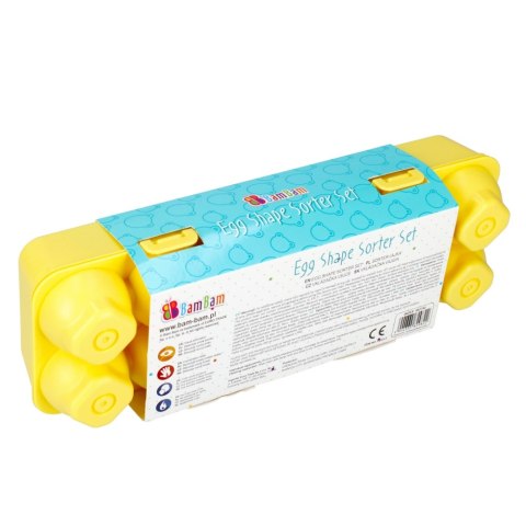 Zabawka edukacyjna sorter Jajka BAM BAM 492750