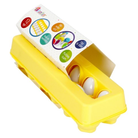 Zabawka edukacyjna sorter Jajka BAM BAM 492750
