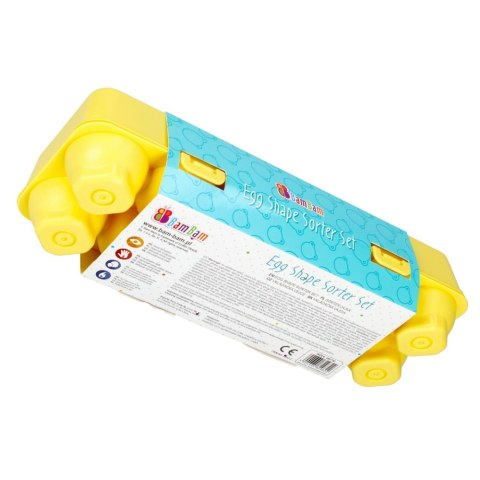 Zabawka edukacyjna sorter Jajka BAM BAM 492750