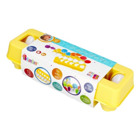 Zabawka edukacyjna sorter Jajka BAM BAM 492750