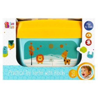 Zabawka edukacyjna sorter klocków BAM BAM 492806