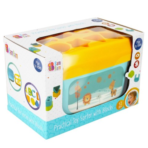 Zabawka edukacyjna sorter klocków BAM BAM 492806