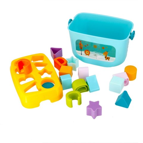 Zabawka edukacyjna sorter klocków BAM BAM 492806