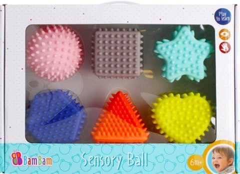 Zestaw figur sensorycznych 6 szt. BAM BAM 492745