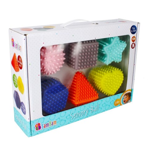 Zestaw figur sensorycznych 6 szt. BAM BAM 492745