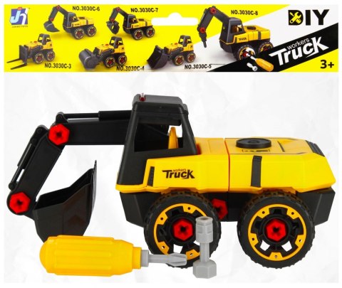 Auto do skręcania Koparka MEGA CREATIVE 498660