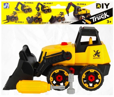 Auto do skręcania Spychacz MEGA CREATIVE 498661