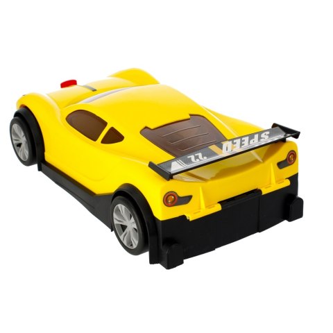 Auto wyścigowe metalowe Kontener MEGA CREATIVE 498690