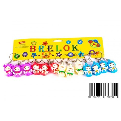 Brelok gumowy Aniołek 3 cm PBH A 12 TOYS 1275P MID
