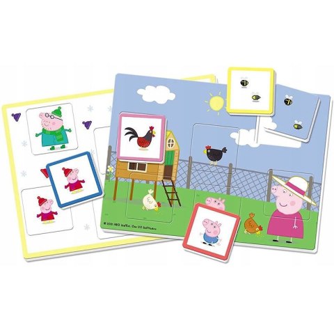 Clementoni Gra Bingo&Puzzle Peppa Pig PUD 16737