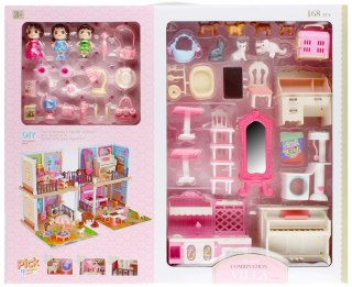 Domek do składania 168 elementów MEGA CREATIVE 498704