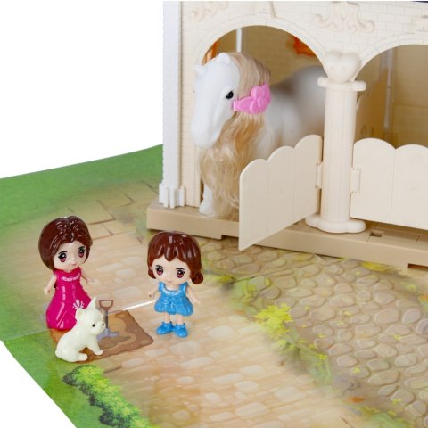 Domek do składania 61 elementów Stajnia MEGA CREATIVE 498714