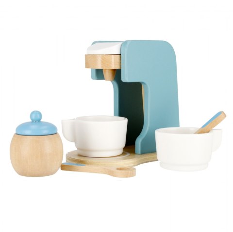 Ekspres do kawy drewniany z akcesoriami MEGA CREATIVE 499031