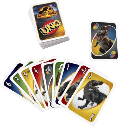 GRA MATTEL UNO JURASSIC WORLD 3 GXD72 PUD8