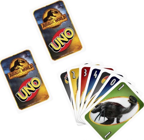 GRA MATTEL UNO JURASSIC WORLD 3 GXD72 PUD8