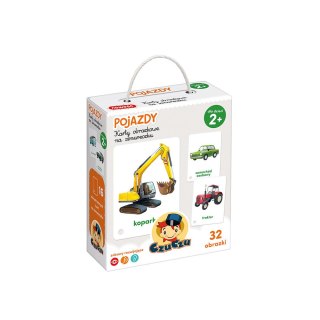 KARTY OBRAZKOWE NA SZNURECZKU 16EL POJAZDY 2 CZUCZU