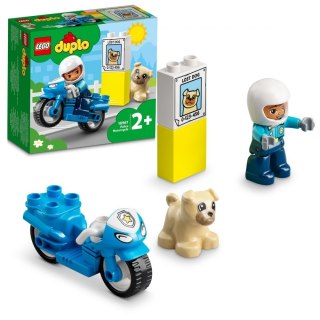 Klocki konstrukcyjne 10967 Duplo Motocykl Policja LEGO 10967