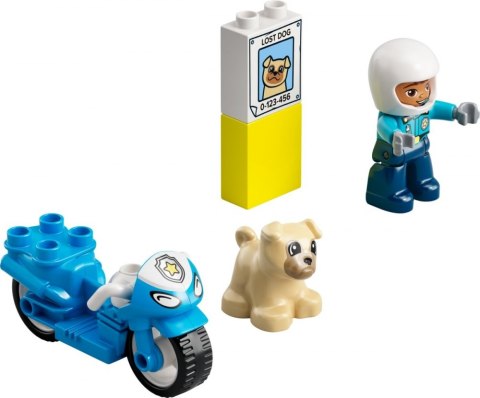 Klocki konstrukcyjne 10967 Duplo Motocykl Policja LEGO 10967