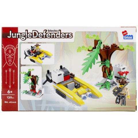 Klocki konstrukcyjne 130 elementów Jungle alleBLOX 492920