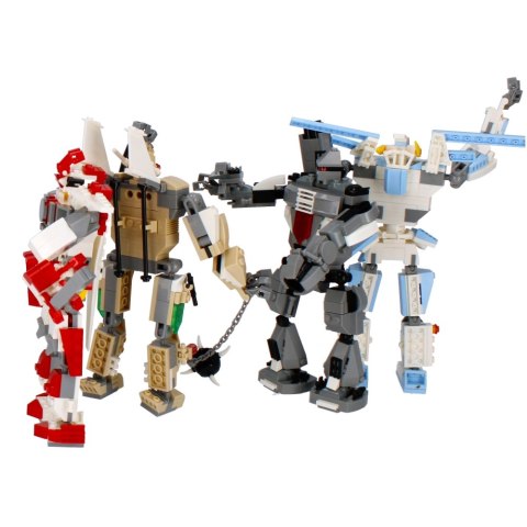 Klocki konstrukcyjne 201-223 elementy Robot alleBLOX 492919