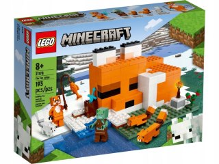 Klocki konstrukcyjne Minecraft Siedlisko Lisów LEGO 21178