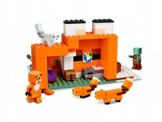Klocki konstrukcyjne Minecraft Siedlisko Lisów LEGO 21178