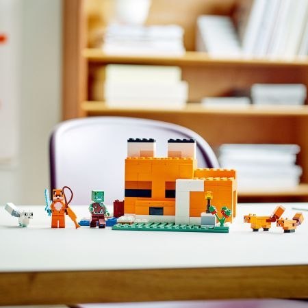 Klocki konstrukcyjne Minecraft Siedlisko Lisów LEGO 21178