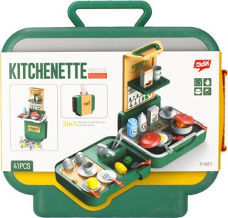 Kuchnia 3w1 w walizce akcesoria MEGA CREATIVE 498774
