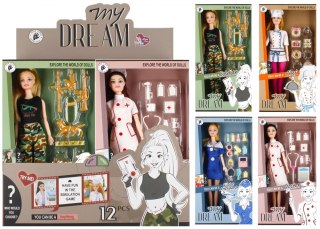 Lalka 29 cm z akcesoriami Zawody MEGA CREATIVE 499062