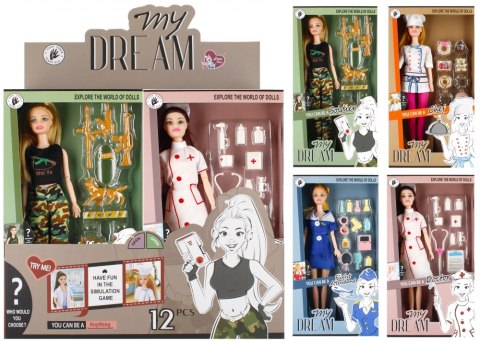 Lalka 29 cm z akcesoriami Zawody MEGA CREATIVE 499062