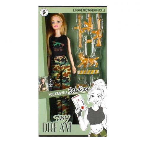 Lalka 29 cm z akcesoriami Zawody MEGA CREATIVE 499062