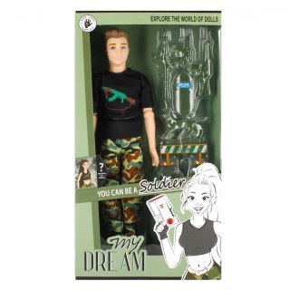 Lalka 29 cm z akcesoriami Zawody chłopiec MEGA CREATIVE 499060