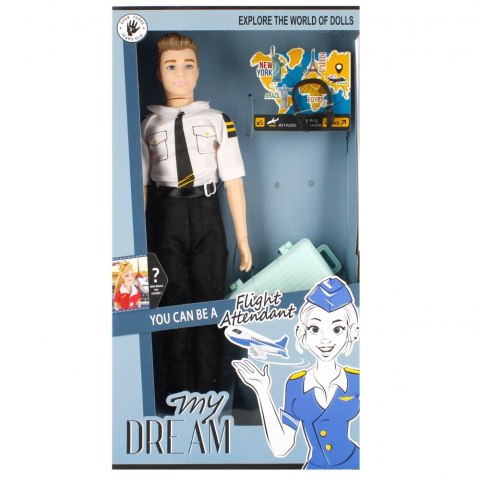Lalka 29 cm z akcesoriami Zawody chłopiec MEGA CREATIVE 499060