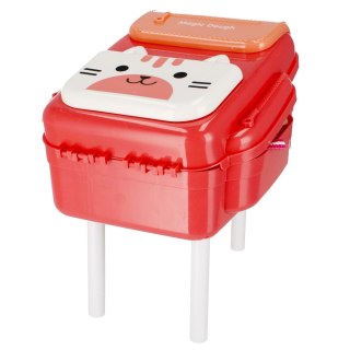 Masa plastyczna z akcesoriami w walizce Owoce/Warzywa MEGA CREATIVE 499005