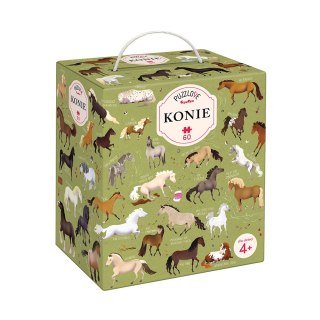 PUZZLE 60EL KONIE 4 CZU PUD