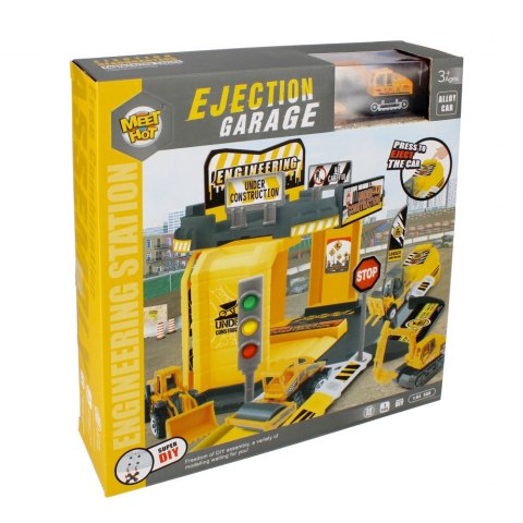 Parking Budowa plus akcesoria metalowe MEGA CREATIVE 498798