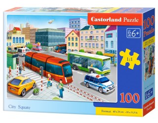 Puzzle 100 elementów City Square CASTORLAND B-111183
