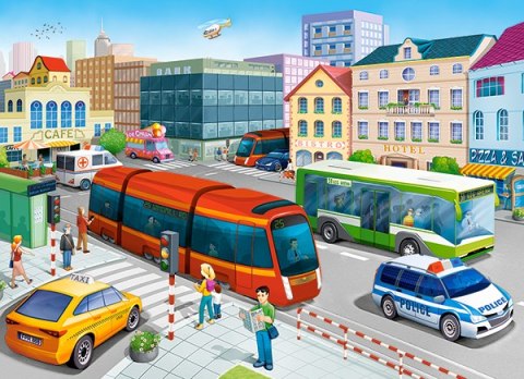 Puzzle 100 elementów City Square CASTORLAND B-111183